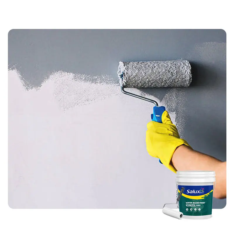 Gris casi negro Mesa pared pintura precio aplicado acrílico látex pintura aceite Color látex pintura para paredes