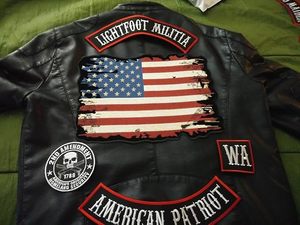 Set di Toppe Rocker Personalizzate Premium Ricamate e Termoadesive con Logo e Lettere per Moto Club Harley-Davidson e MC - Product Image 3