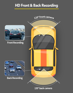 8.8 Touch Screen DVR <strong>Car</strong> <strong>Mirror</strong> Front ADAS Dashcam Rear View <strong>Sensor</strong> Blind Spot Reverse Safe Detection <strong>Mirror</strong> Backup 60fps Camera - Product Image 5