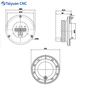 Conveniente generatore di impulsi per volantino elettronico wireless per volantino CNC adatto per macchine utensili CNC - Product Image 4
