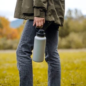 Oem tùy chỉnh chân không bình Thép không gỉ cách điện chai nước khuyến mại chai nước chân không đôi tường 3 nắp - Product Image 6