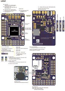 Matek H743-WING V3 STM32H743VIT6 Встроенная поддержка OSD двойная камера INAV Полетный контроллер для RC FPV самолета с неподвижным крылом дронов - Product Image 2