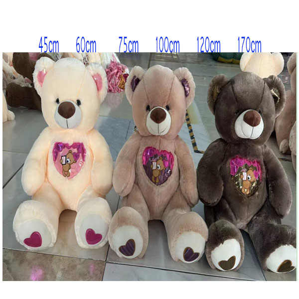 Peluche Orso Gigante Orso Peluche Gigante 100 cm San valentino