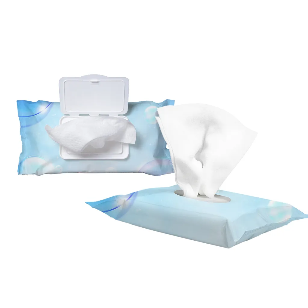 Lenços umedecidos de água para bebês de alta qualidade OEM cuidam da pele sensível do bebê, lenços umedecidos confortáveis para bebês, hipoalergênicos