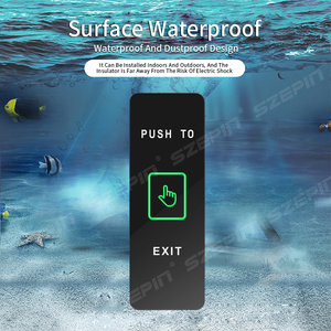 Pulsante di uscita a sfioramento interruttore di rilevamento a distanza interruttore di controllo di accesso senza contatto - Product Image 4
