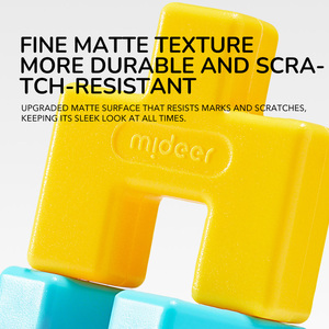 Mideer Waffel-Bausteine Kleiner Traum-Bauer 3+ Kinder Weiche Ineinandergreifende Fliesen, Kreatives STEM-Spiel & Mehrformiges Bauen - Product Image 5