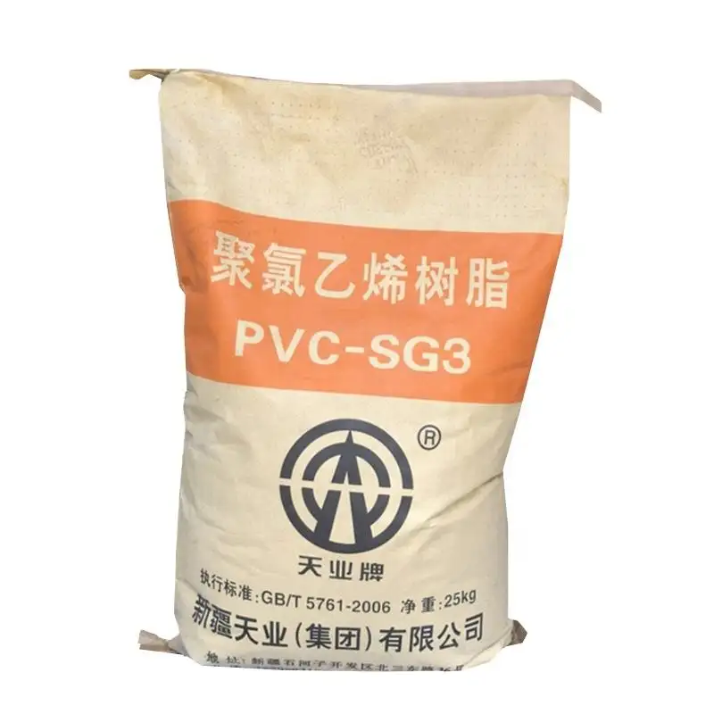 PVC Resin SG3 SG5 PVC Resin k67 Price Manufacture PVC Granule Price