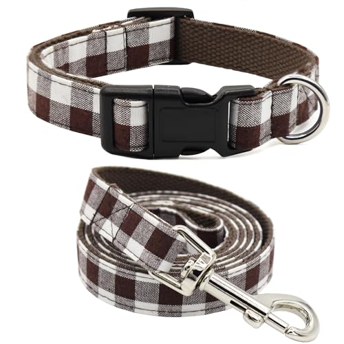 Brown plaid