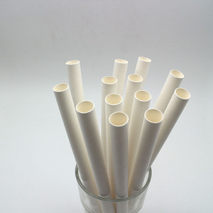 OEM制造商一次性饮料纸吸管可生物降解多色纸吸管直吸管 - Product Image 5