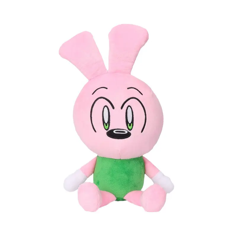 30cm Riggy The Rabbit Plush Toy Stuffed Animal Monkey Bunny Soft Boneca Dormindo Danno Cal Desenhos Crianças Crianças Presente de Aniversário