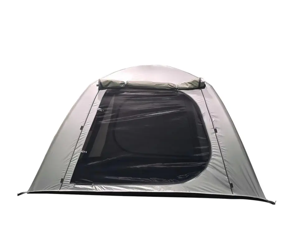 Tenda Kemah tiup otomatis, ruang besar luar ruangan ringan dipertebal tahan air berventilasi untuk berkemah