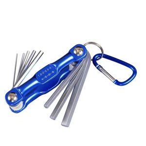 8 Pcs Customized <strong>Logo</strong> Portable Allen Wrench Set Folding <strong>Hex</strong> <strong>Key</strong> Set <strong>Hex</strong> Portable Wrench Set - Product Image 1