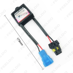 Car Xenon HID Kit Anti-flicker Error Warning Canceller H1 H3 H4 H7 Capacitors <strong>Computer</strong> <strong>Decoder</strong> for C6 VW