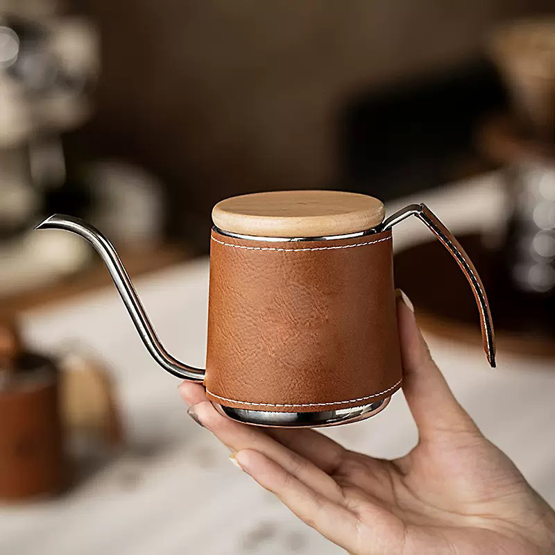 Leather Case + Wooden Cover + Handle Cover