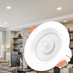 PIR Motion Sensor <strong>LED</strong> Downlight <strong>5W</strong> 7W 9W Round Recessed Mount Infrared Down Lights - Product Image 6