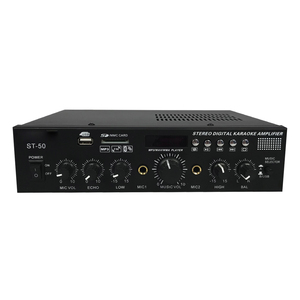 AMPLIFICADOR DE audio estéreo de 2 canales, 50W, clase de potencia ab, para sistema de dirección público - Product Image 1
