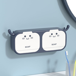 キッチンソープコンテナ家庭用アクセサリードライホルダー壁取り付け