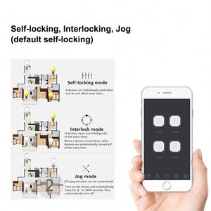 Tuya RF 433mhz WIFI Switch Module AC/DC 7-32V 1/2/4 Channel Wireless Relay Smart Life APP <strong>Remote</strong> Control Alexa Googole Home - Product Image 3