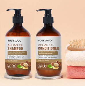 OEM Private Label balsamo per capelli all'olio di Argan per la riparazione dell'umidità naturale organica per le donne - Product Image 4