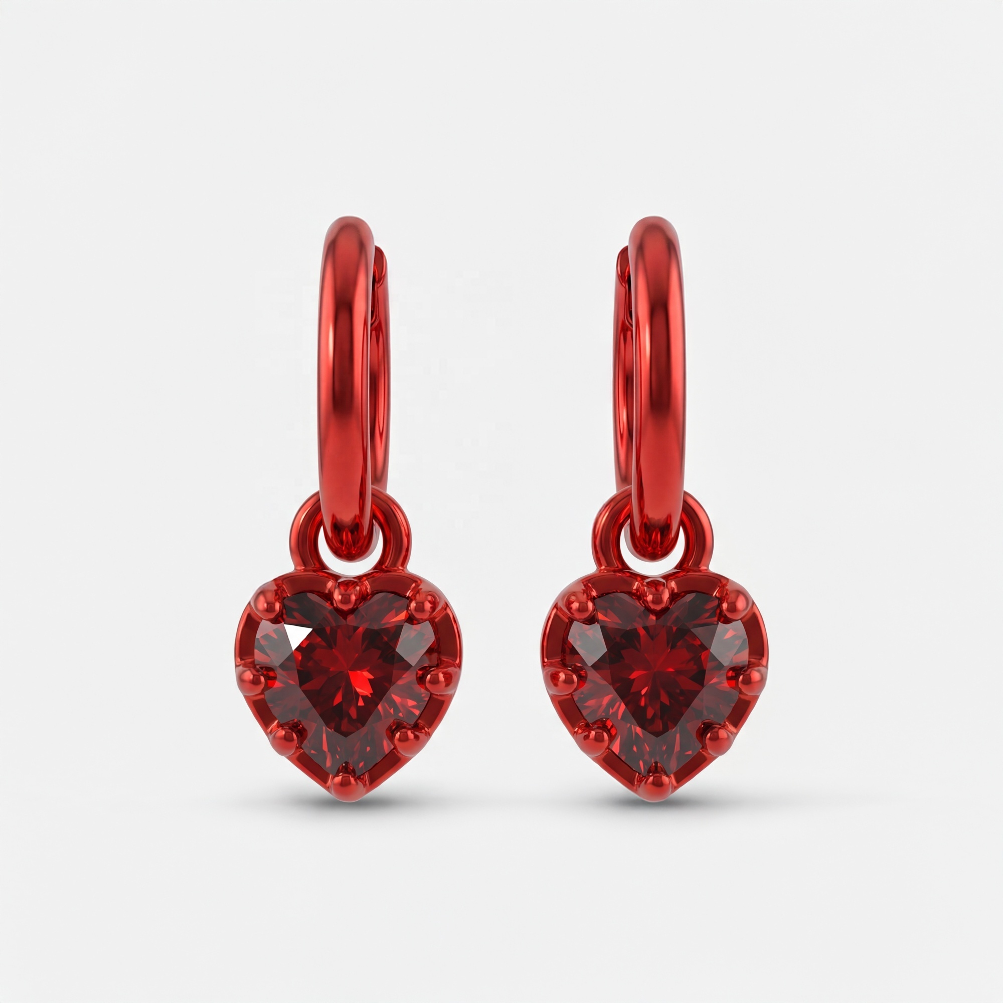 Red / Red Metallic Finish