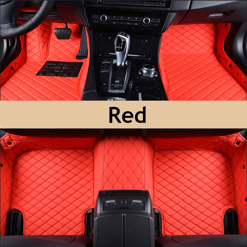 red and red line