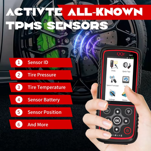 Auto QQr OBD2 Scanner Code Reader Programm 5V Elektrisches Diagnose tool für die Wartung von TPMS-Sensoren OBD Relearn Activation - Product Image 3