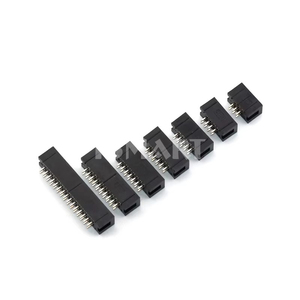 DC3 JTAG ช่องเสียบ ISP 2.54มม. ช่องเสียบกล่อง IDC 6P/8P/10P/14P/16P/20P/30P/34P/40P แถวคู่เข็มโค้ง - Product Image 6