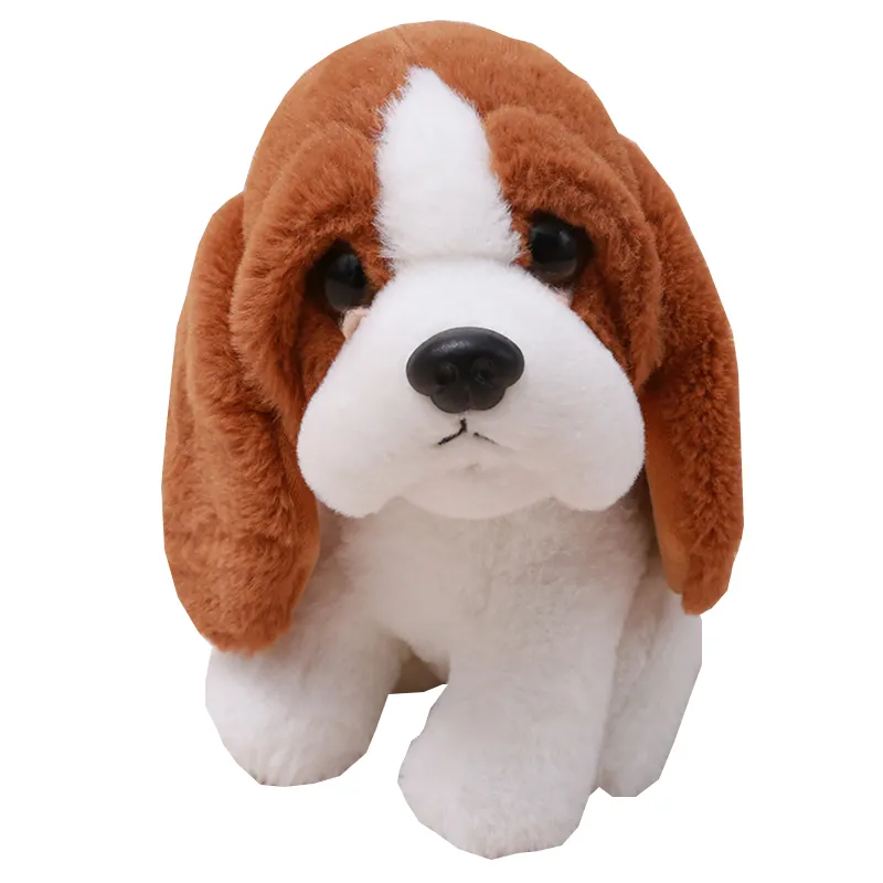 Perro de juguete de peluche suave de 7 pulgadas, Animal de peluche, regalos de San Valentín