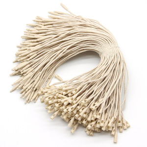 1000 unids/pack cuerda de etiqueta colgante común de Color negro para ropa para etiquetar cuerda de etiqueta colgante - Product Image 2