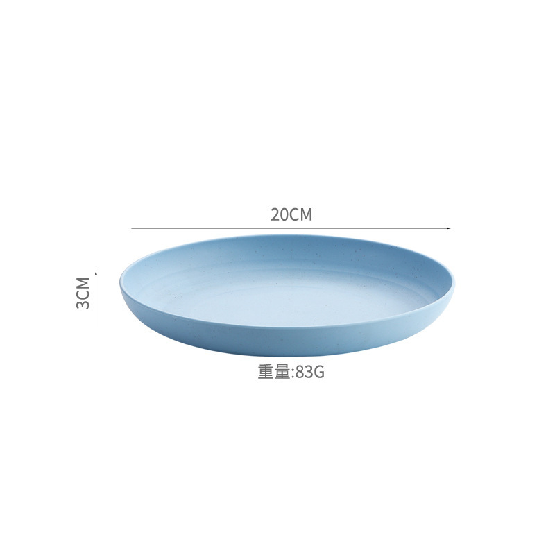 20-panel striped pattern - light blue