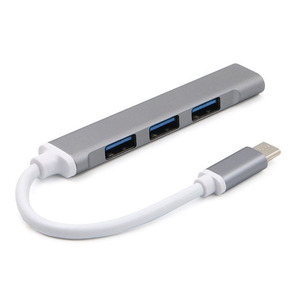 すべてのType-Cデバイス用の4ポートUSBCハブUltraSlimUSB3.0アダプター - Product Image 2
