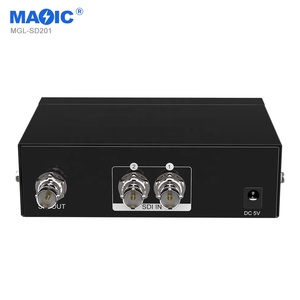 Full HD 1080P SD 3G-SDI Switch 1440P Video Switcher 2 Entrada 1 Salida para Monitor con RS232 Control SDI Switch - Product Image 3