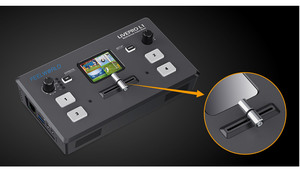 FEELWORLD Factory Direct 4xHDMI Conmutador de video multiformato LIVEPRO L1V1 Conmutador de video multiformato portátil - Product Image 4