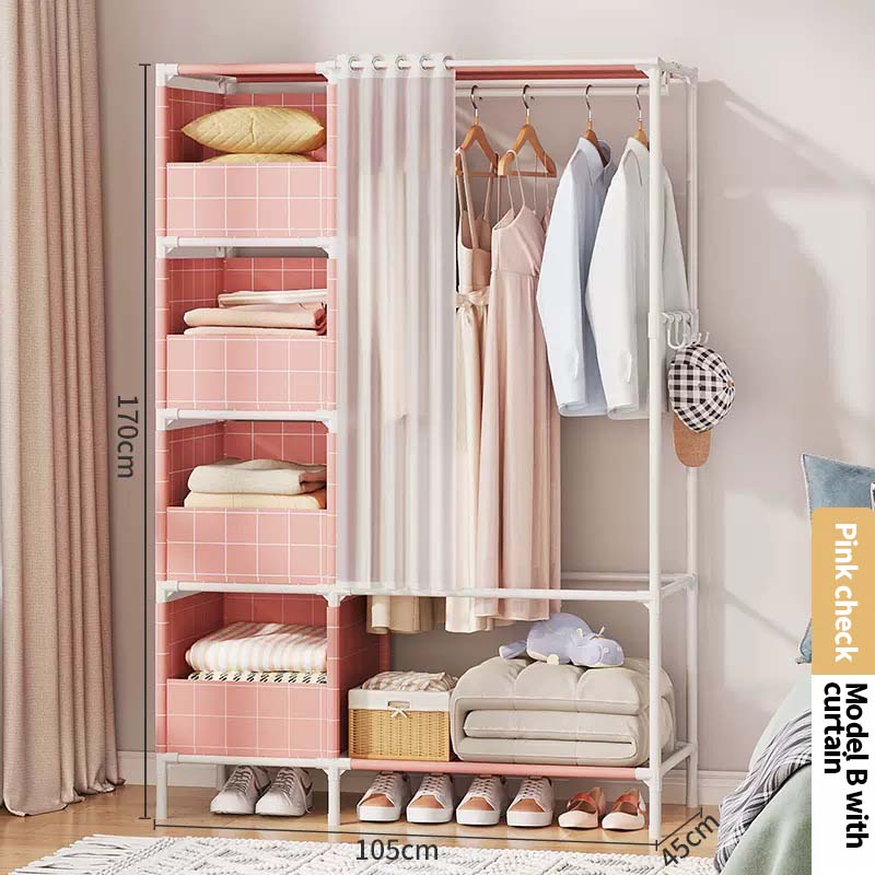 Pink+Door curtain
