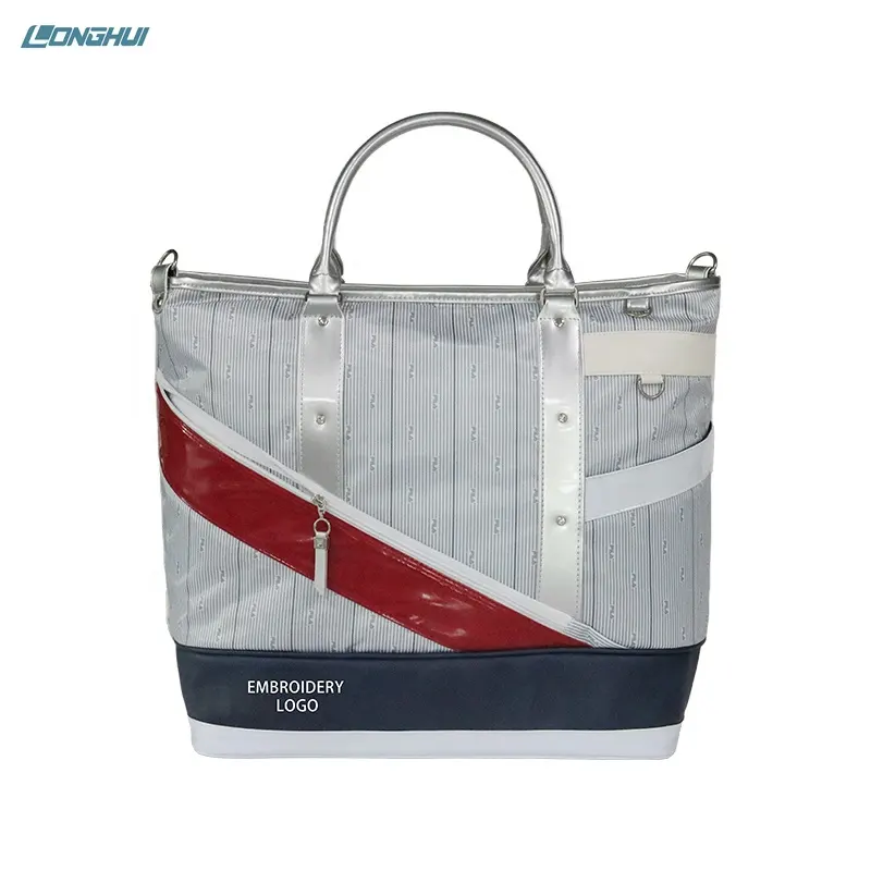 Großhandel Golf Reisetasche hohe Kapazität benutzer definierte Material Custom ized Logo Design Golf Kleidung Taschen