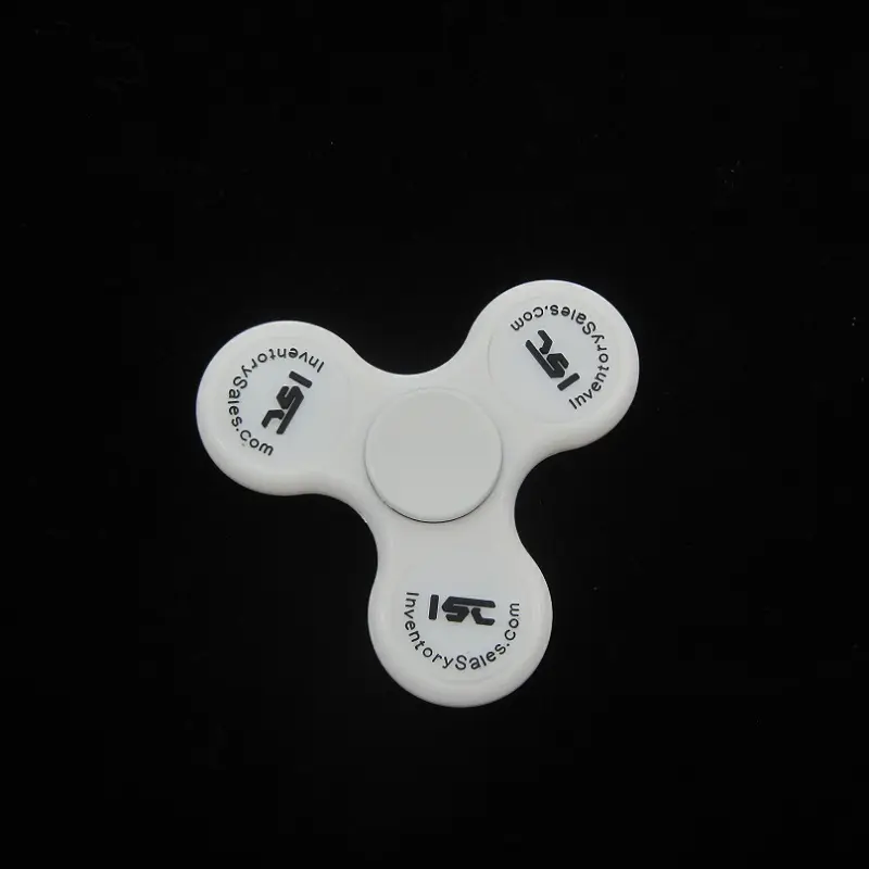 Fidget Spinners Custom 3d Cartoon Logo Promotie Goedkope Plastic Metalen Vinger Vliegende Fidget Spinner Met Print