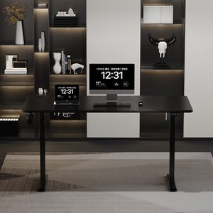 Soporte para ordenador de oficina, marco de escritorio, ancho de haz y altura, estación de trabajo eléctrica ajustable, Base de mesa de PC para juegos, patas de Metal - Product Image 4