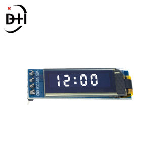 0,91 Zoll OLED-Modul 0,91 "Weiß/Blau OLED 128 X32 OLED LCD-LED-Anzeige modul 0,91" IIC Communicate für Arduino
