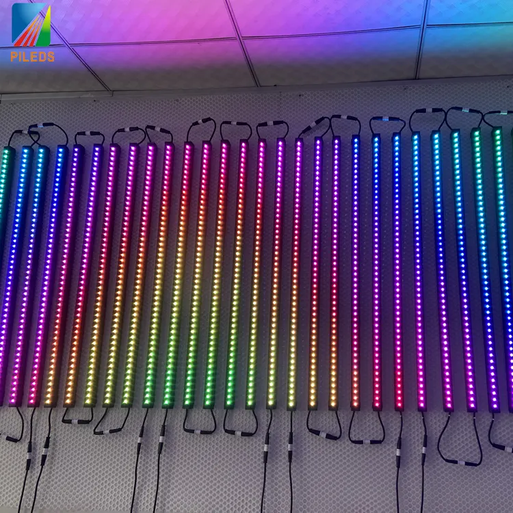 Led piksel çubuk dijital Led Mi Bar Ip67 12V piksel Led sahne aydınlatma çubuğu 16 piksel/m