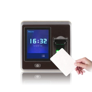 Tempo biometrico di Impronte Digitali e Presenze e lettore di Schede di RFID Sistema di Controllo di Accesso con il PROTOCOLLO TCP/IP e la Porta USB - Product Image 1