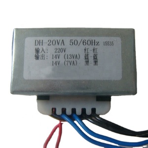 Transformador EI de entrada para impresoras, 220V, 50Hz/60Hz, voltaje de salida 14V/13VA; 14V/7VA, terminales de ordenador, fotocopiadores, máquinas de fax - Product Image 1