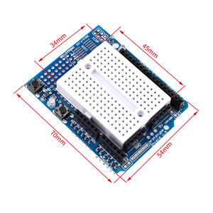 <strong>UNO</strong> R3 Compatibility Mini <strong>Breadboard</strong> Learning Board Prototyping Demonstration Kits Prototype Prototyping Kits Demonstrations - Product Image 2