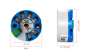 Programmable Thermocouple K PT100 4-20mA Converter TC RTD <strong>Input</strong> 4-20mA <strong>Output</strong> Head-mounted Temperature Transmitter 4-20ma Hart - Product Image 2