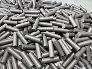 แท่ง <span class=keywords><strong>PTFE</strong></span> แบบเติม8/10-580มม. แม่พิมพ์อัดความต้านทานการสึกหรอตามสั่ง