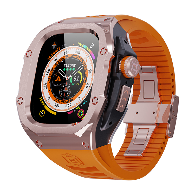 Oro rosa + arancio
