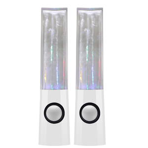 Sistema de altavoces con Bluetooth, torre de luz de agua de baile, 3,5 MM, función de gota de agua para Smartphone, Notebook, portátil y Escritorio