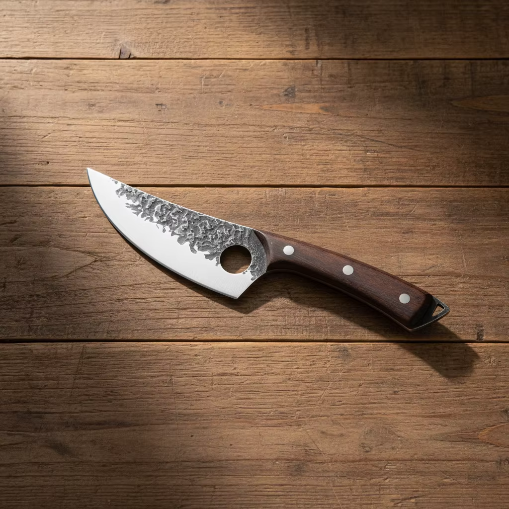 Couteau de boucher 5,5 pouces noir