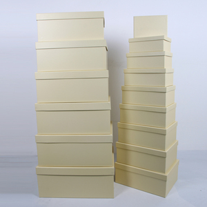 Shihao 905 Plain Farbe Rechteck Karton Nested Geschenk Box Für Lagerung - Product Image 4