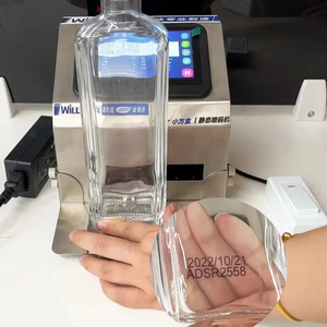 J1 Intelligenter statischer Tinten strahl drucker Automatische Codier maschine Produktions datum Chargen nummer Desktop QR-Code Barcode-Etiketten drucker - Product Image 6