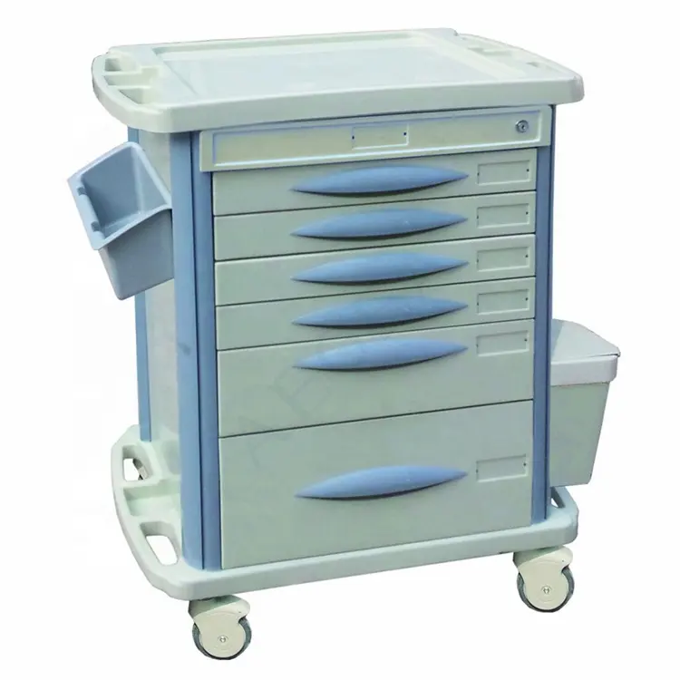 Rolando AG-MT003B3 móvel paciente hospital móveis de armazenamento de drogas da classe médica carrinho utilitário